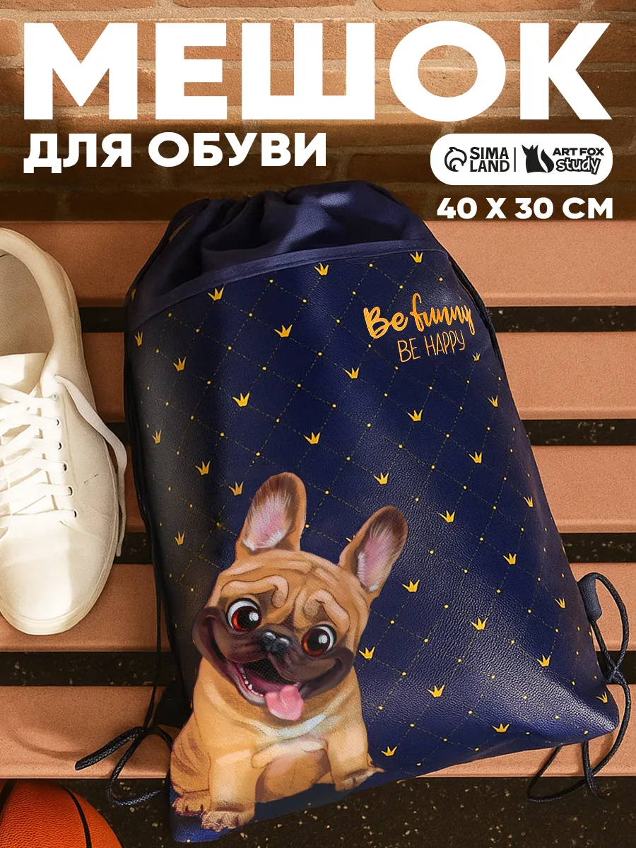 Мешок для сменной обуви в школу