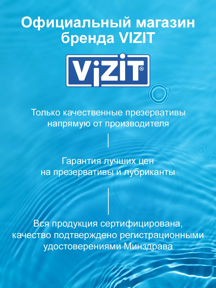 Презервативы классические тонкие 6 штук VIZIT 202690764 купить за 138 ₽ в  интернет-магазине Wildberries