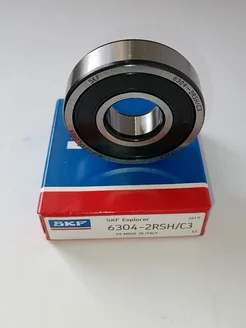 Подшипник 6304 2RSH - 1 шт. 20х52х15 мм skf 202715426 купить за 409 ₽ в интернет-магазине Wildberries