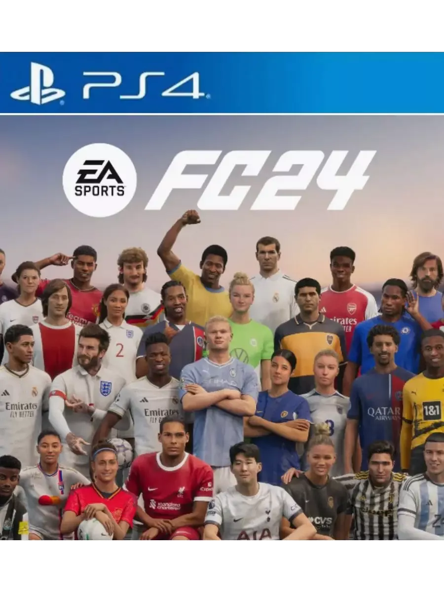 EA FC 24 PS5 PS4 FIFA 24 ФИФА24 PS4 PS5 Русская озвучка Игра ФК 24  202779847 купить за 5 032 ₽ в интернет-магазине Wildberries