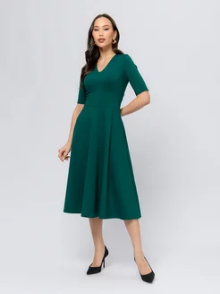 Трикотажное платье миди 1001 DRESS 202806659 купить за 3 615 ₽ в интернет-магазине Wildberries