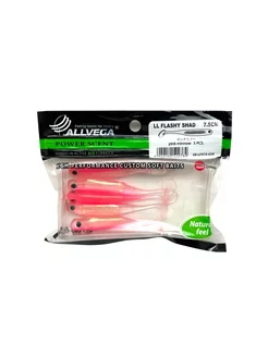 Приманка съедобная ALLVEGA "LL Flashy Shad" 7,5см 2,5г ALLVEGA 202832398 купить за 147 ₽ в интернет-магазине Wildberries