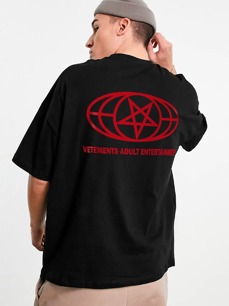 Оверсайз футболка VETEMENTS
