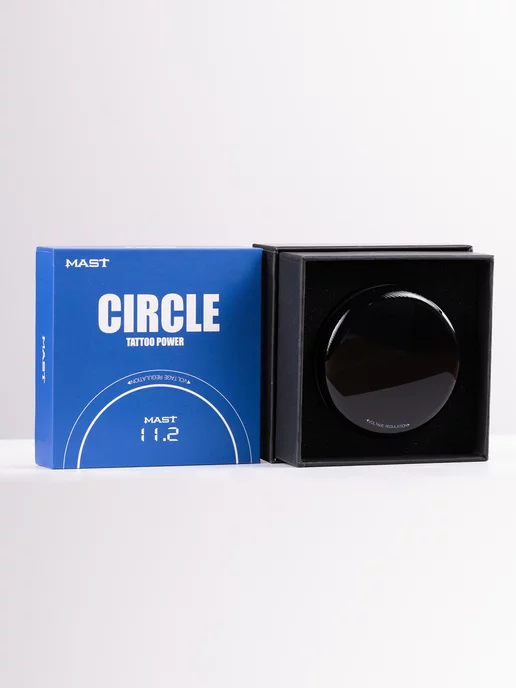 MAST by Dragonhawk Блок питания для тату-машинки Mast Circle, черный, фото 6