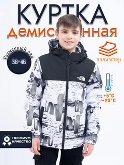 Куртка демисезонная для мальчика с капюшоном HOT BOY 30 202967990 купить за 2 143 ₽ в интернет-магазине Wildberries