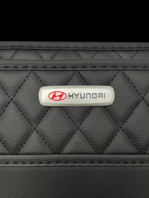 autobag Органайзер на сиденье в машину Hyundai Сумка для авто Хендай, черный, фото 2