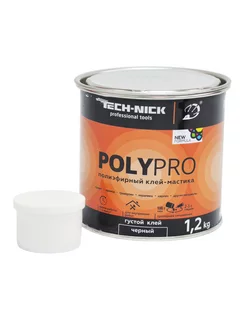 Клей полиэфирный PolyPro (черный, густой) 1,2кг TECH-NICK 203018165 купить за 840 ₽ в интернет-магазине Wildberries