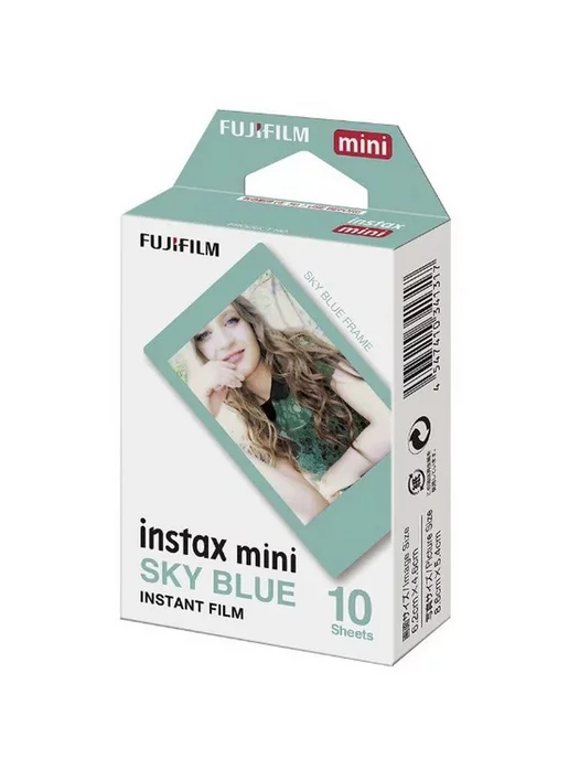 Fujifilm Картридж для камеры Colorfilm Instax Mini Sky Blue