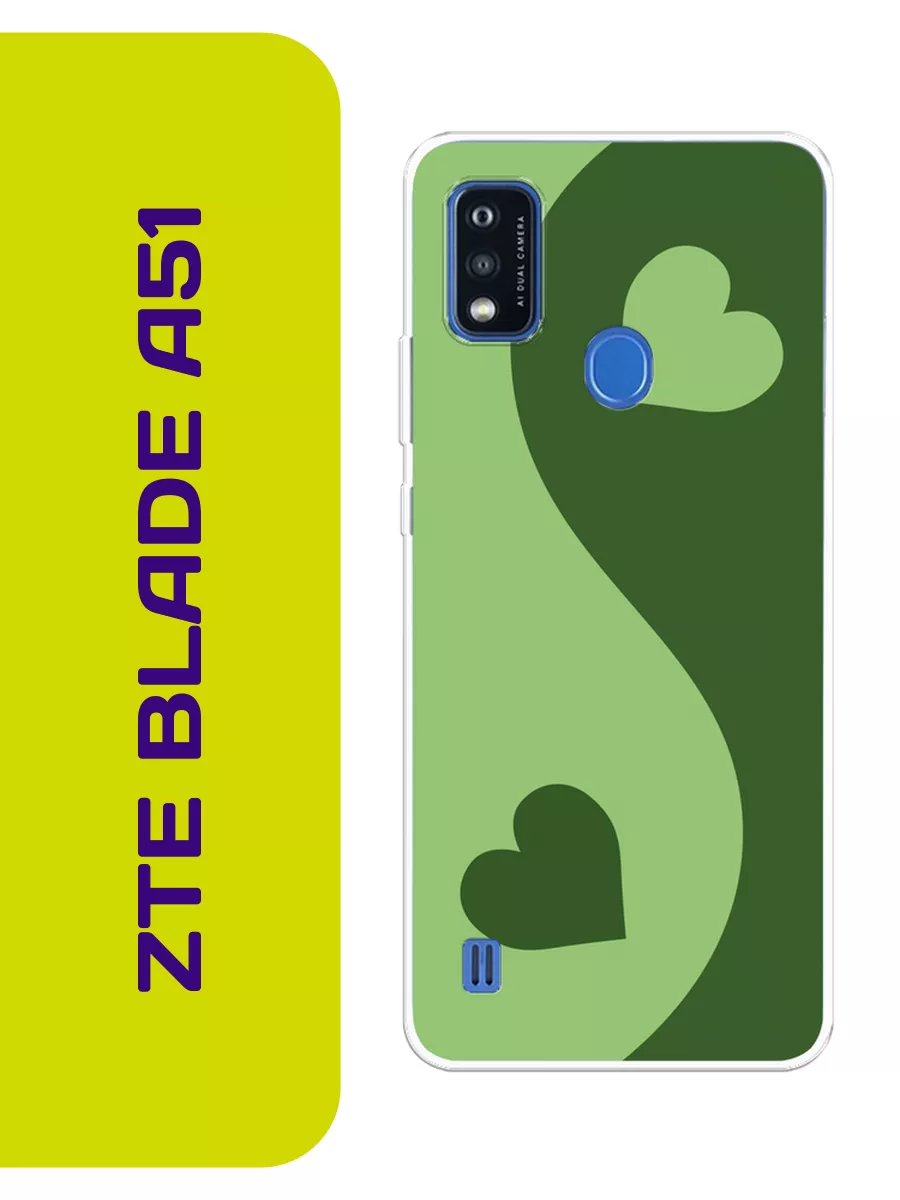 Чехол на ZTE Blade A51 с принтом ZTE 203167308 купить за 407 ₽ в  интернет-магазине Wildberries