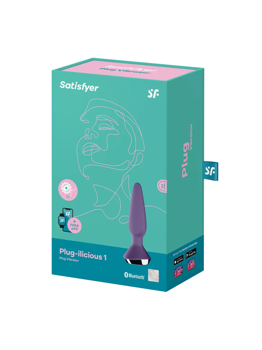 Анальная пробка Plug-ilicious 1 игрушки для секса 18+ Satisfyer 203175034  купить за 3 757 ₽ в интернет-магазине Wildberries