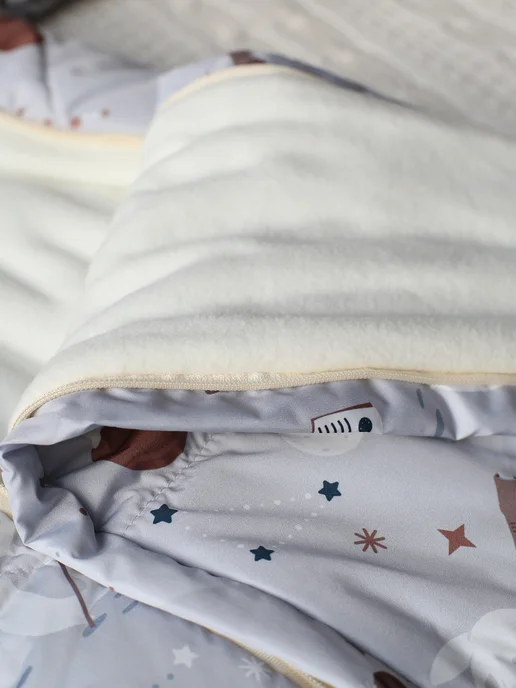 Eco Line Fabric Конверт на выписку осень, серый, фото 6