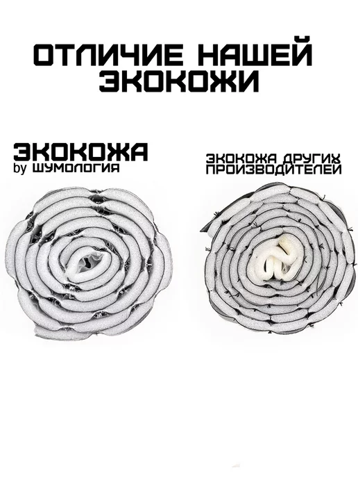 Шумология Экокожа самоклеящаяся, вариант, фото 5