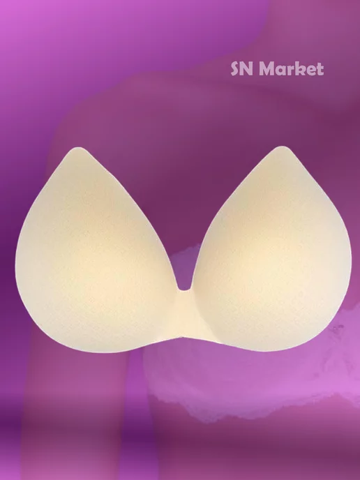 SN-Market Вкладыши push up для объема груди, бежевый, фото 3