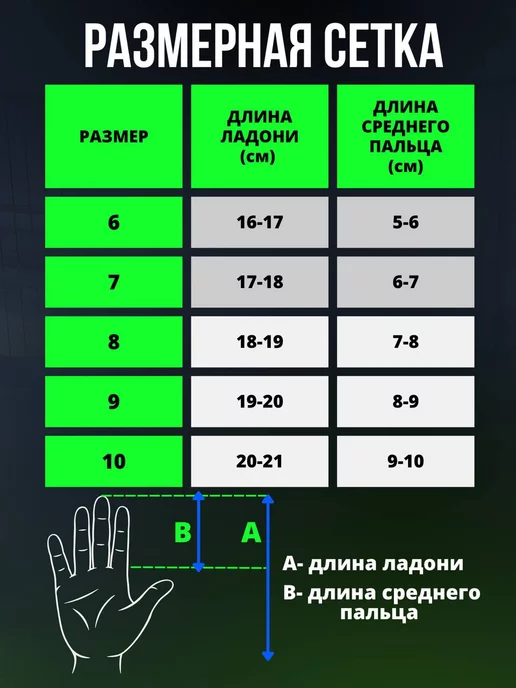 DipGroup Вратарские перчатки футбольные без застежки, синий, фото 8
