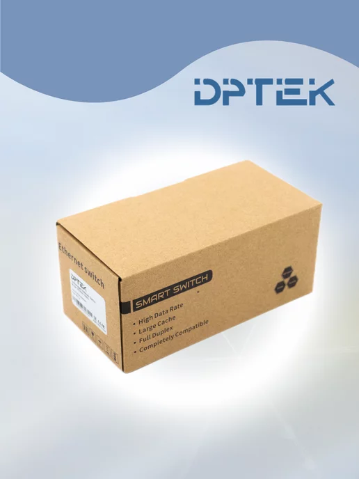DPTEK Коммутатор гигабитный 8 портовый 10 100 1000, вариант, фото 4