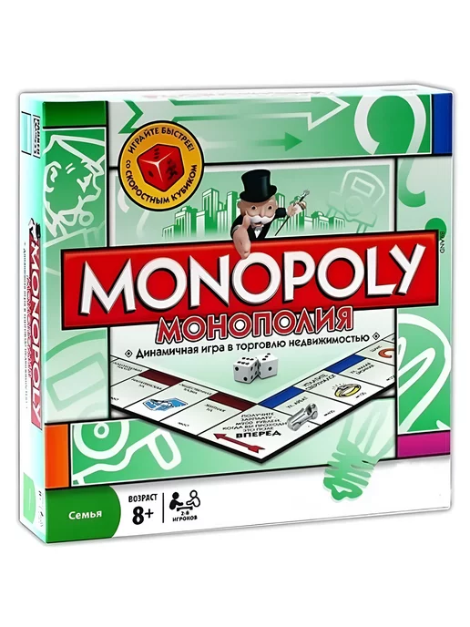 MONOPOLY Монополия игра настольная классическая