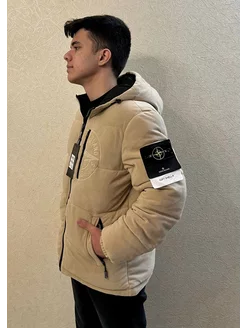 Куртка Зима двухсторонняя STONE ISLAND 203384217 купить за 6 045 ₽ в интернет-магазине Wildberries