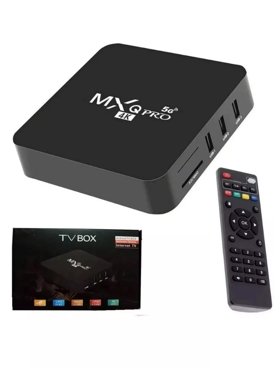 Smart приставка mxq. TV Box Android 11.1 8gb+128gb.