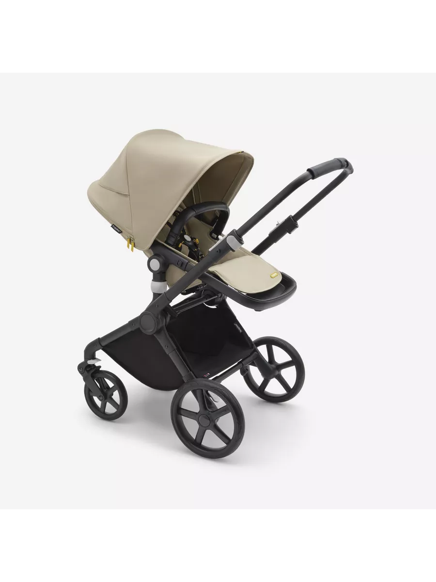 2in1 Bugaboo Fox Cub Black Desert beige Bugaboo 203446412 120 400 Wildberries