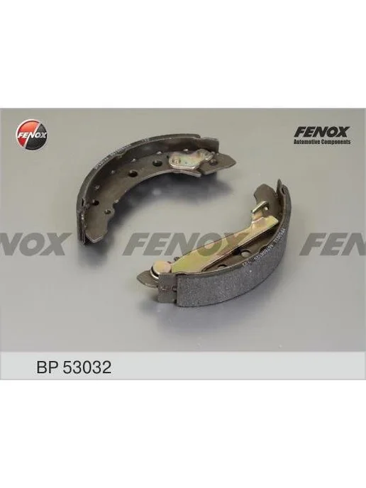 FENOX Колодка тормозная (кт. 4 шт) барабанная Audi A2 00-05, Audi, 4 шт