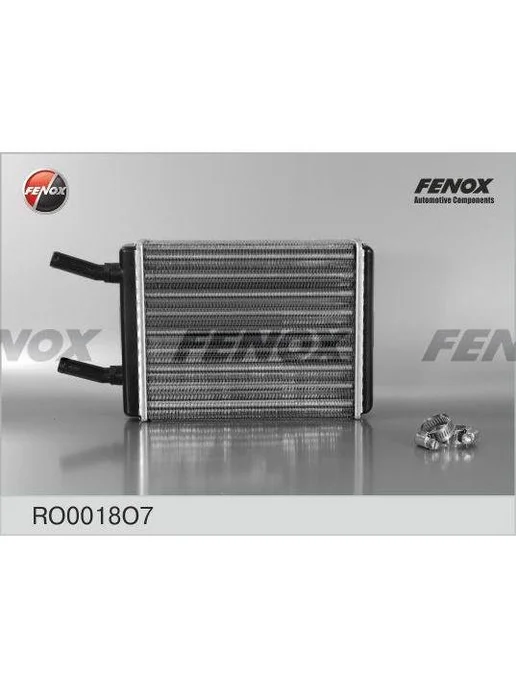 FENOX Радиатор отопления ГАЗ 2410, 3102-3110 до 2003 г.в, алюм, 2003 г