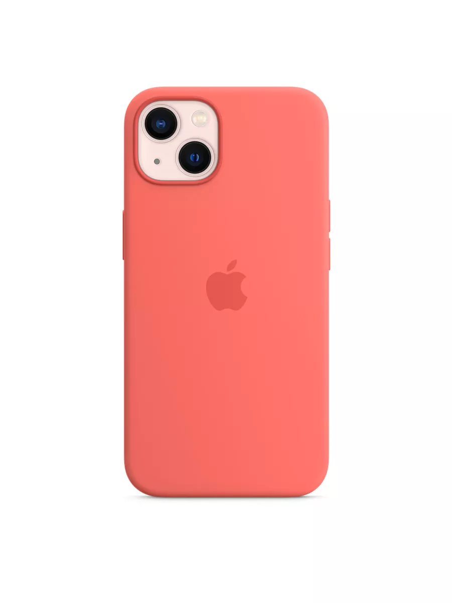 iPhone 13 Silicone Case with MagSafe Pink Pomelo