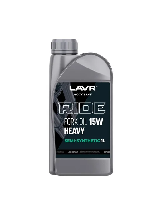 LAVR Масло вилочное L Fork oil 15W, 1 л, 15 Вт, 1 л, фото 2