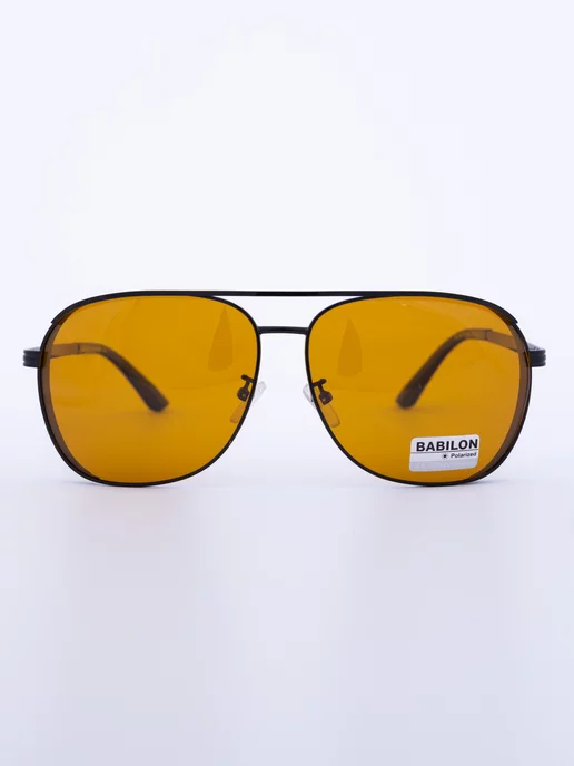 Babilon shop Поляризационные очки для водителя и рыбалки антиблик, коричневый, фото 4