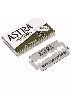 Astra Superior Platinum Лезвия двусторонние, 5 шт Procter & Gamble 203496638 купить за 179 ₽ в интернет-магазине Wildberries