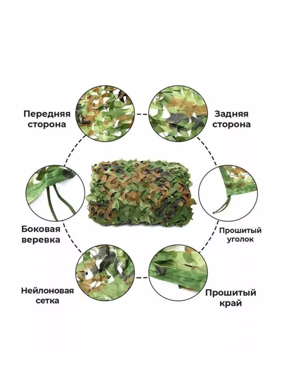 Маскировочная сеть 4х8 Маржа 203552999 купить за 6 282 ₽ в  интернет-магазине Wildberries