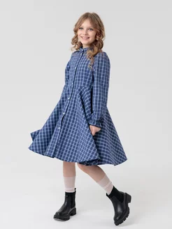 Платье повседневное школьное Domiari 203647603 купить за 1 968 ₽ в интернет-магазине Wildberries