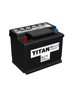 Аккумулятор TITAN STANDART 60 Ач 540A прямая L+ Росс. Titan 203654859 купить за 8 597 ₽ в интернет-магазине Wildberries