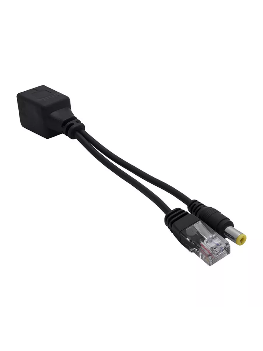PoE сплиттер пассивной передачи питания и данных по Ethernet