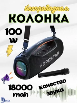 Портативная беспроводная Bluetooth колонка HOPESTAR A60 DITAX 203740118 купить за 7 935 ₽ в интернет-магазине Wildberries