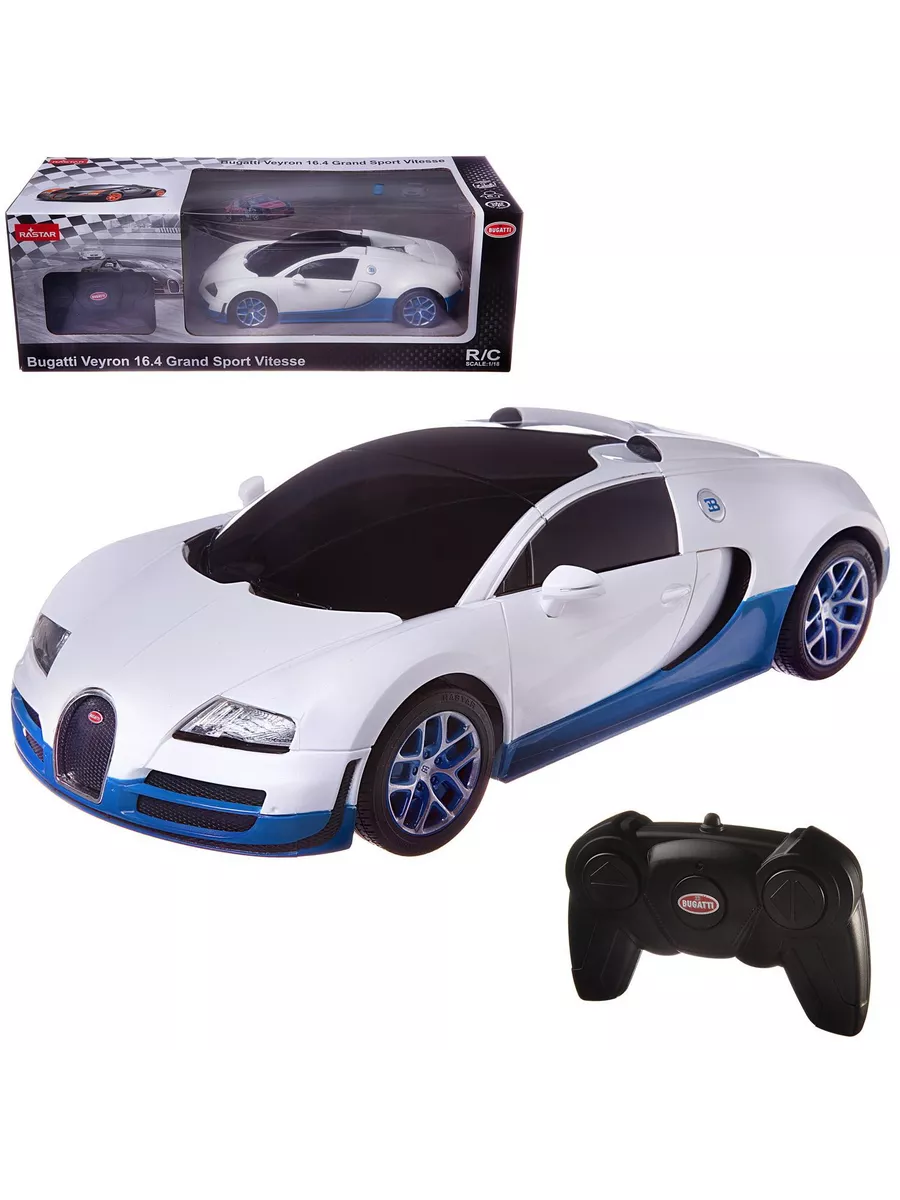 Машина р/у 1:18 Bugatti Veyron Grand Sport Vitesse RASTAR 203745946 купить  за 2 586 ₽ в интернет-магазине Wildberries