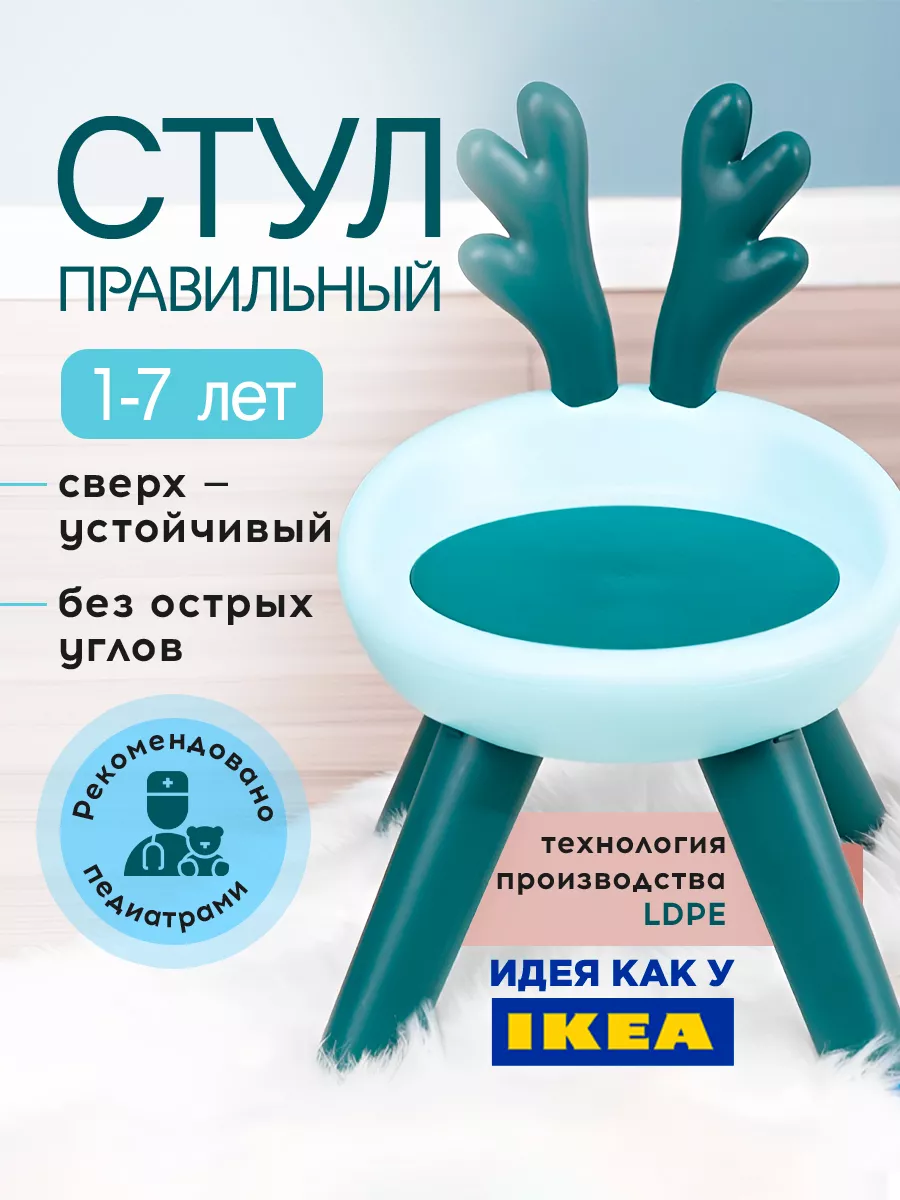 Стул детский пластиковый...