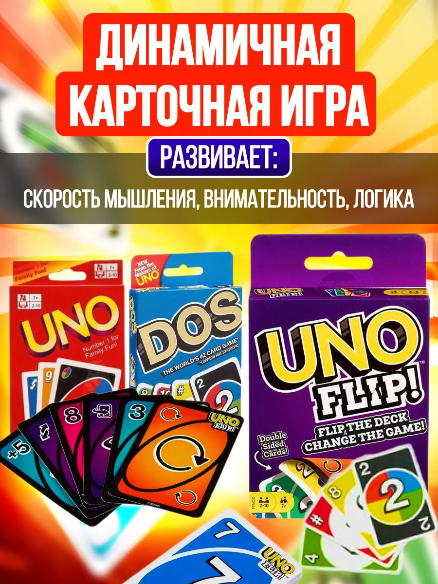 Настольная Игра Уно (Uno)