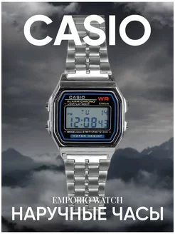 часы наручные металические CASIO 203903074 купить за 418 ₽ в интернет-магазине Wildberries