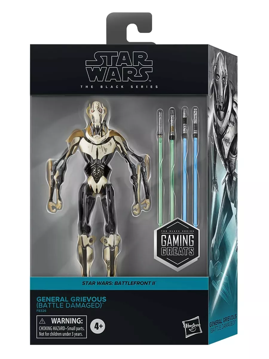 Фигурка Star Wars General Grievous 15 см 211897 Hasbro 203936391 купить в  интернет-магазине Wildberries