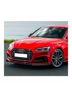 Губа переднего бампера Audi A5 2DR 4DR 2017-2020 ABS карбон 203940956 купить за 4 593 ₽ в интернет-магазине Wildberries