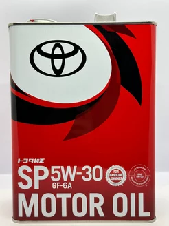 TOYOTA 5W30 SP Toyota 203978516 купить за 4 576 ₽ в интернет-магазине Wildberries