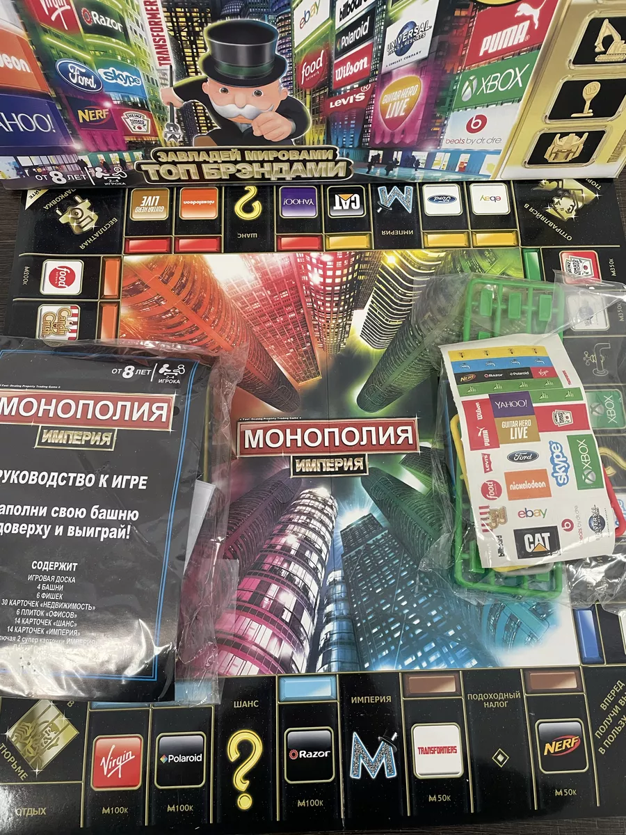 Монополия игра настольная империя детей MONOPOLY 203981704 купить за 1 068  ₽ в интернет-магазине Wildberries