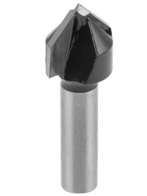 wortex Фреза по дереву пазовая V-образная 16х16х45 мм (MCFA161618), 16x16x45 мм