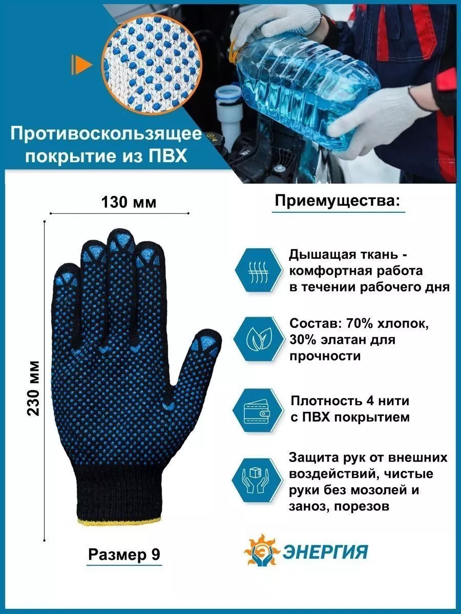 Перчатки рабочие ХБ Work gloves 204043360 купить за 2 397 ₽ в  интернет-магазине Wildberries