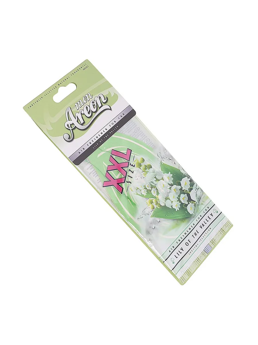 Ароматизатор подвесной пластина (ландыш) Mon XXL AREON