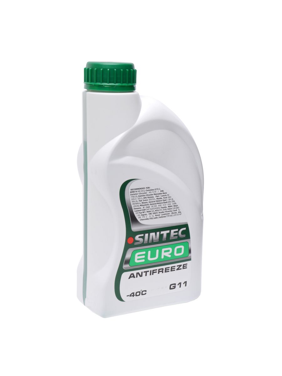 Sintec euro зеленый. 802558 Sintec. Синтек антифриз g11 зеленый. Sintec Antifreeze Euro g11 зеленый 10. Sintec Antifreeze Euro g11 (-40) 1кг.