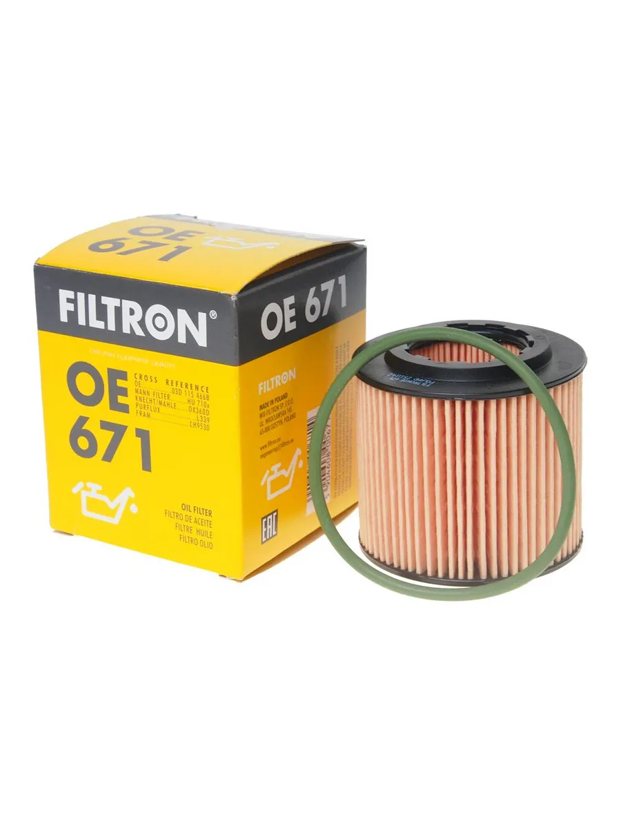 Фильтр масляный SKODA Fabia (00-11) FILTRON