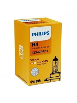 Лампа галогенная автомобильная Н4 12v 60/55w (+30%) Vision Philips 204126684 купить за 332 ₽ в интернет-магазине Wildberries