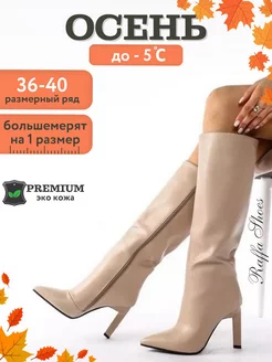 Сапоги демисезонные на шпильке Raffa Shoes 204175782 купить за 3 349 ₽ в интернет-магазине Wildberries