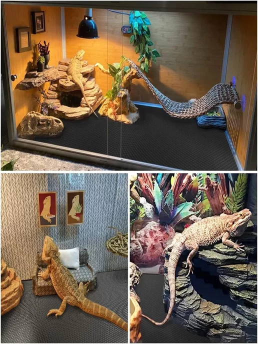 MrPets Коврик для террариума и рептилий, черный, фото 7